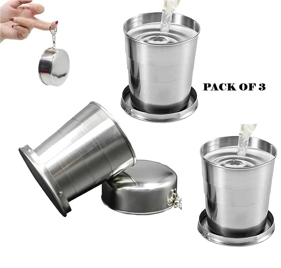 purple dust Assorted Portable Folding Steel Travel Glass purple dust Assorted Portable Folding Steel Travel Glass
