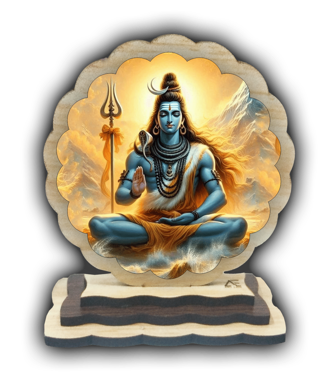 ART END Lord Shiva Ideal For Car Dashboard ( Pack of 1 ) ART END Lord Shiva Ideal For Car Dashboard ( Pack of 1 )
