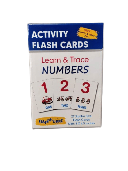     			Activity Flash Cards for Kids – Learn & Trace Numbers 1 to 20 with Pictures