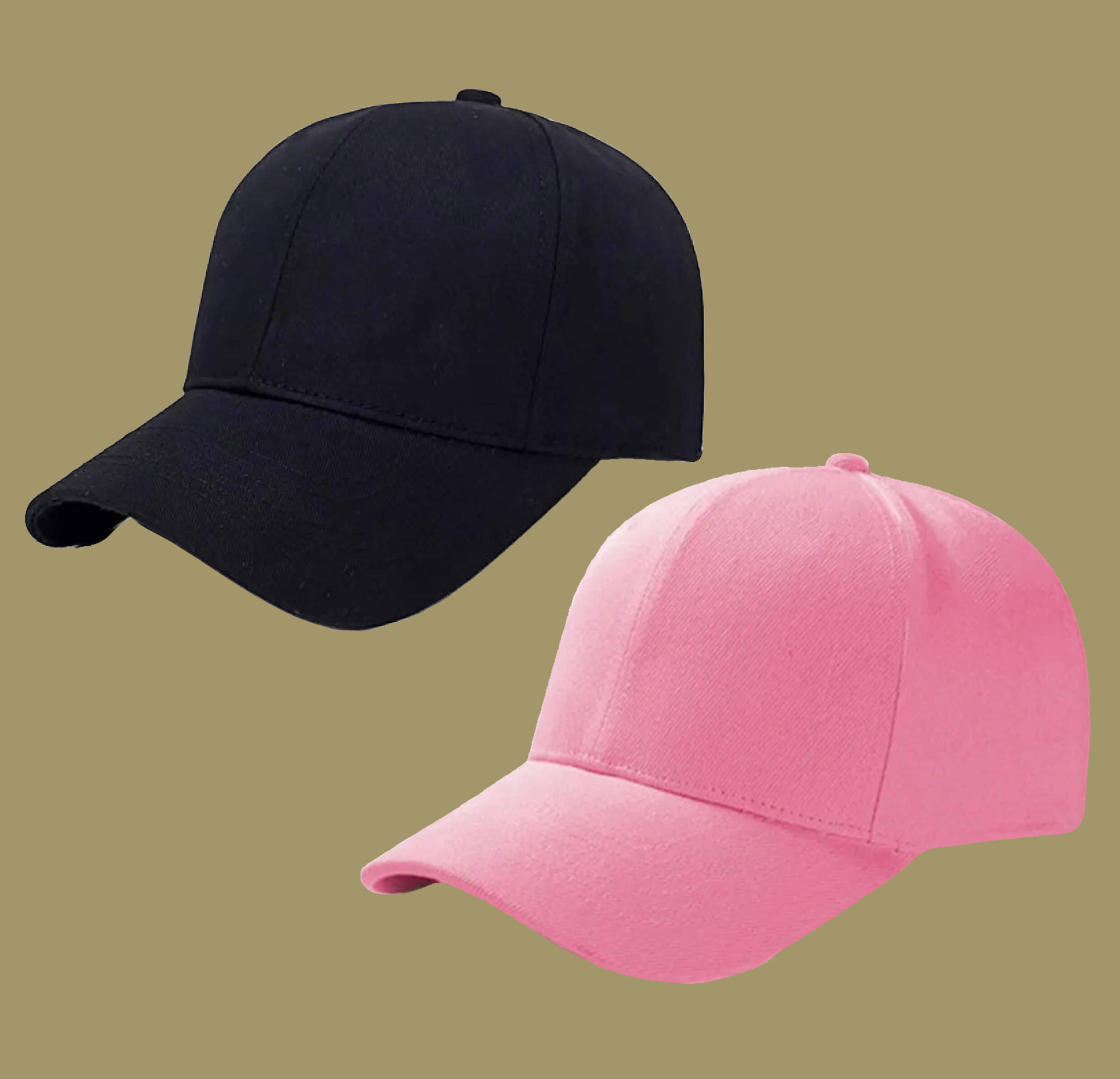 Alamos Black Cotton Blend Women's Cap ( Pack of 2 )     			Alamos Black Cotton Blend Women's Cap ( Pack of 2 )