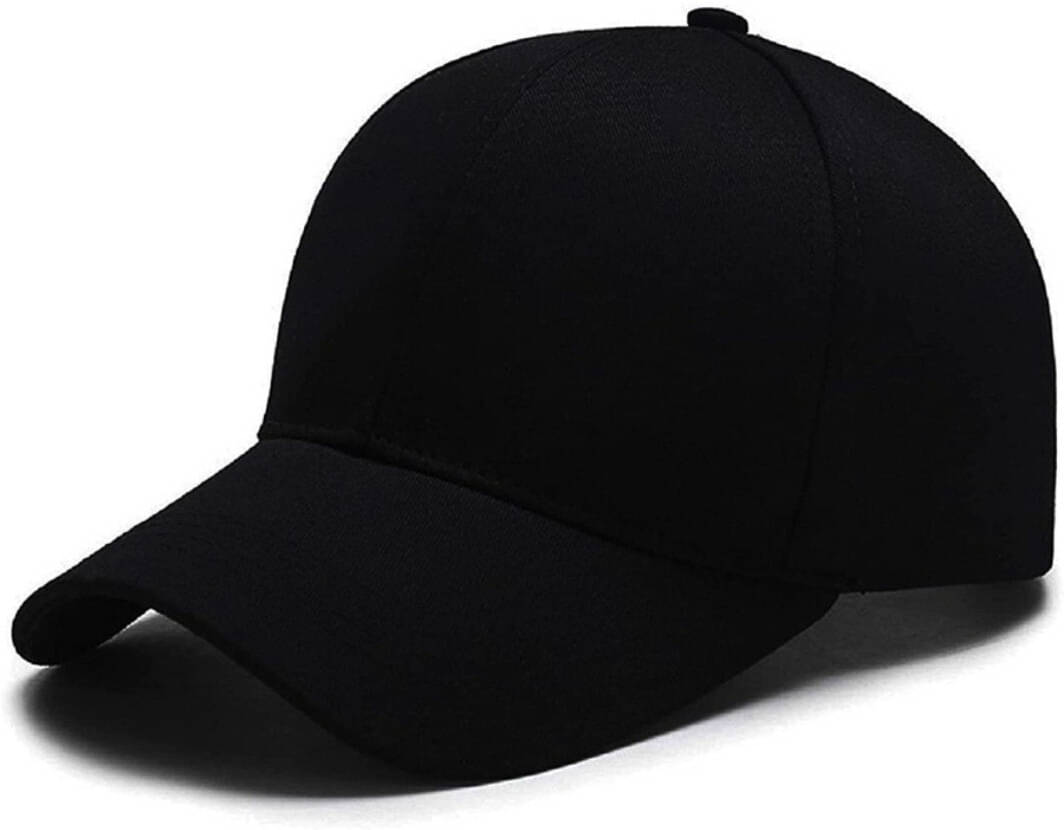     			Alamos Black Cotton Women's Cap ( Pack of 1 )