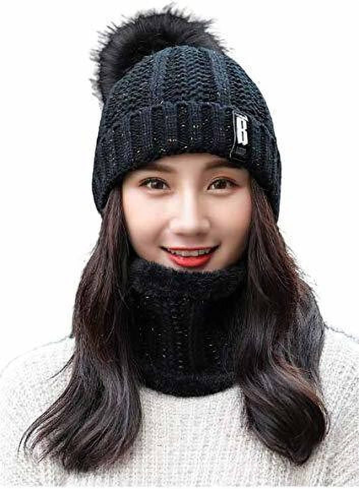 Alamos Black Woollen Women's Cap ( Pack of 1 ) Alamos Black Woollen Women's Cap ( Pack of 1 )