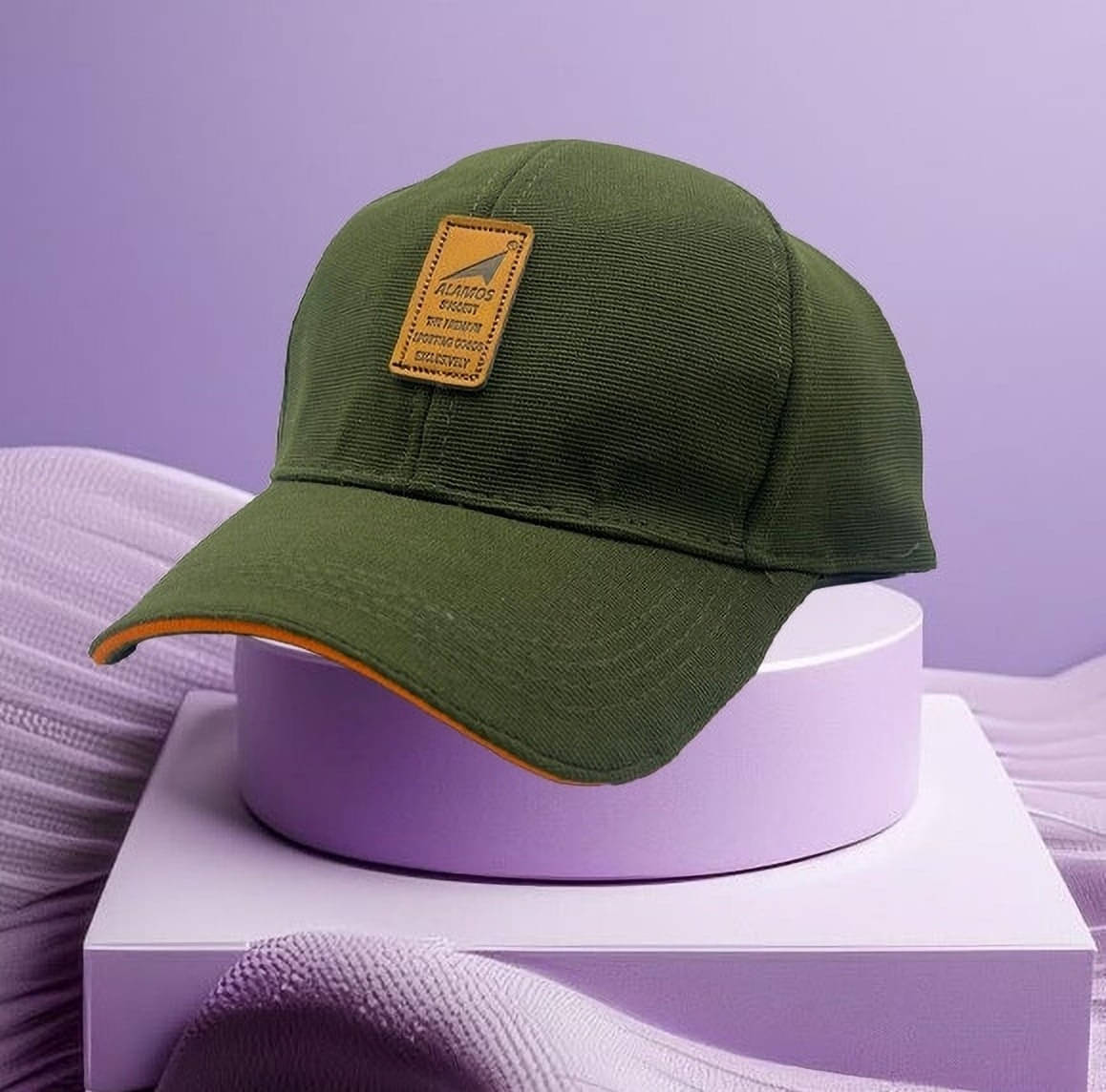     			Alamos Green Cotton Blend Women's Cap ( Pack of 1 )