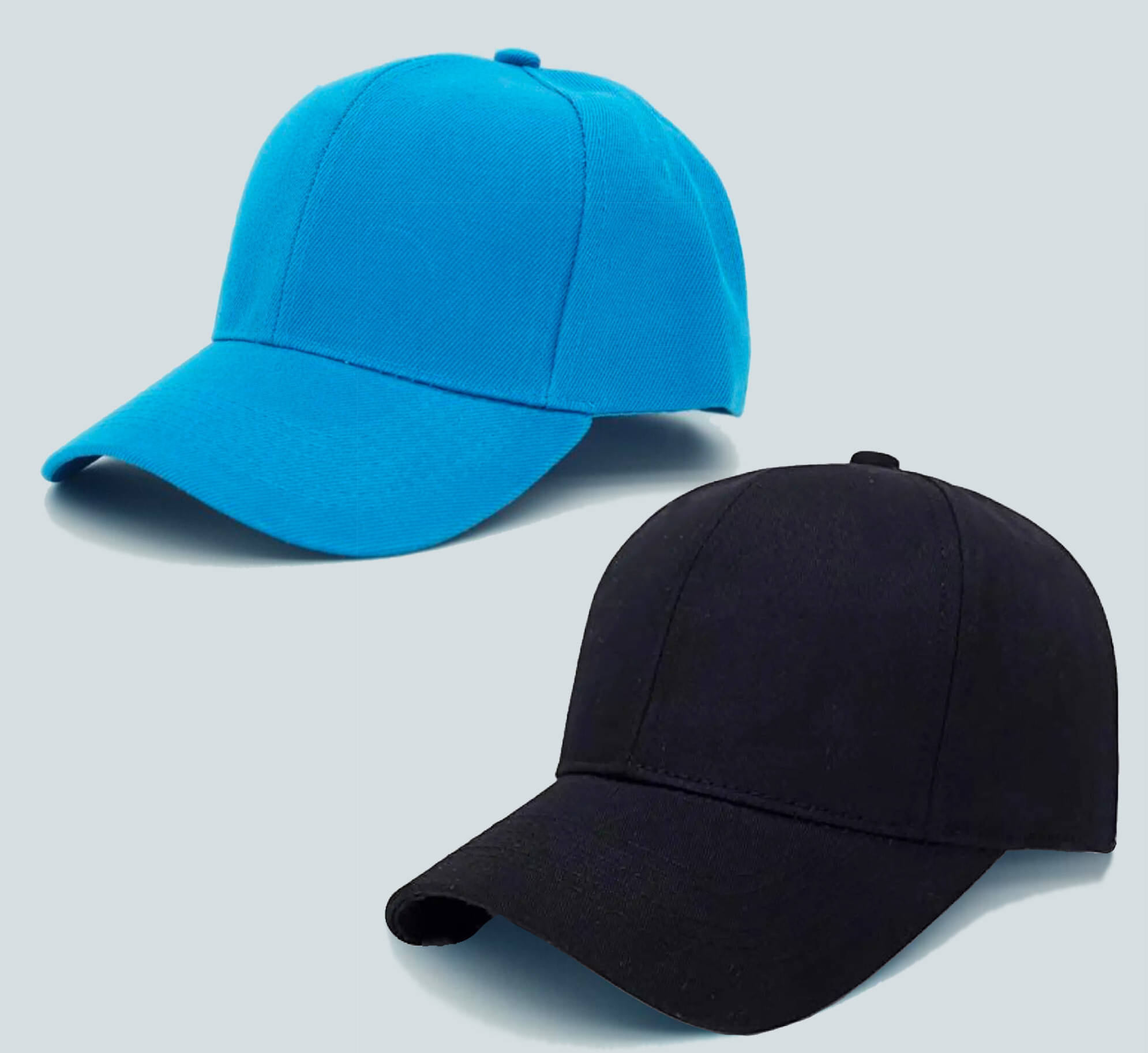 Alamos Light Blue Cotton Blend Women's Cap ( Pack of 2 ) Alamos Light Blue Cotton Blend Women's Cap ( Pack of 2 )