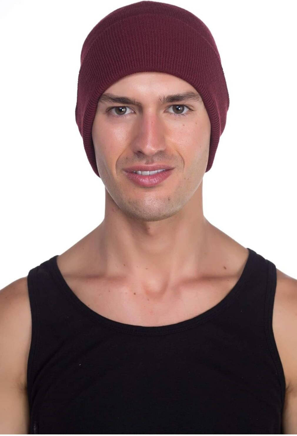     			Alamos Maroon Woollen Women's Cap ( Pack of 1 )