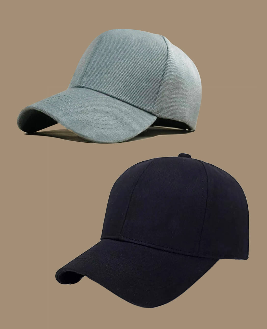 Alamos Multicolor Cotton Blend Women's Cap ( Pack of 2 ) Alamos Multicolor Cotton Blend Women's Cap ( Pack of 2 )