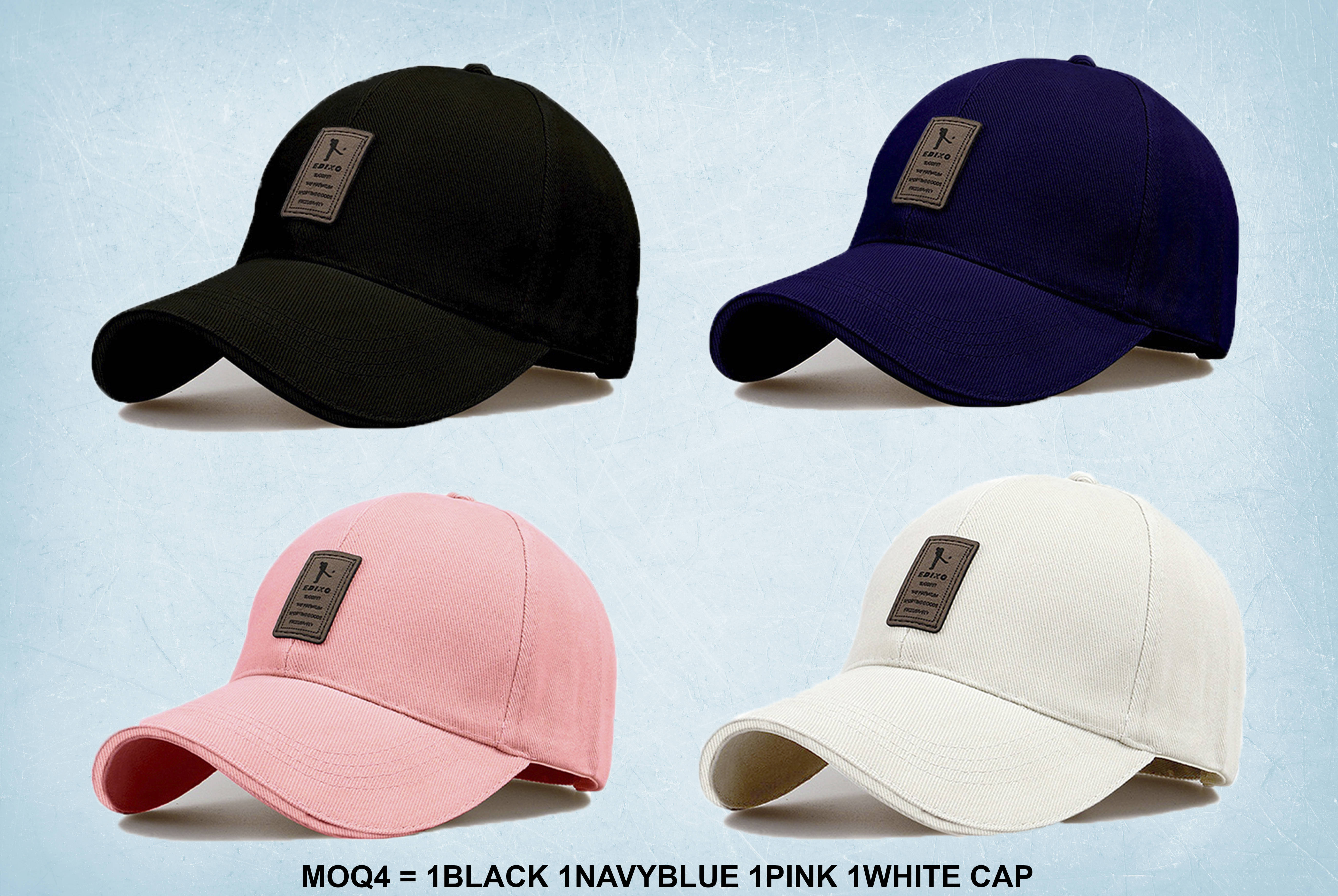     			Alamos Multicolor Cotton Women's Cap ( Pack of 4 )
