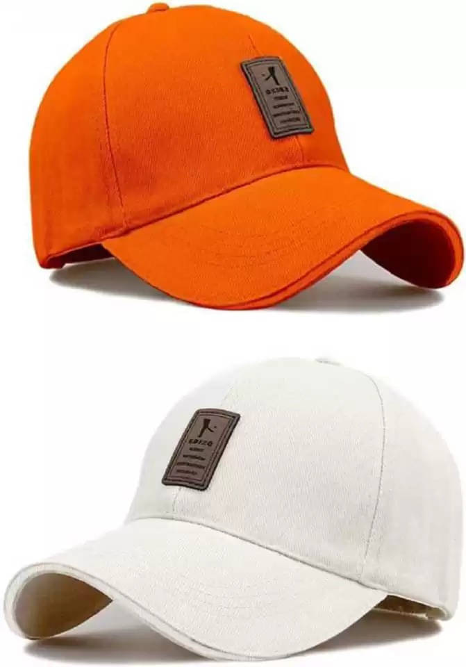     			Alamos Multicolor Cotton Women's Cap ( Pack of 2 )