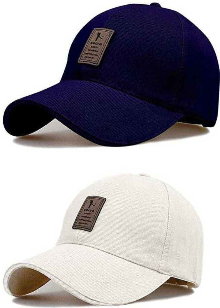     			Alamos Multicolor Cotton Women's Cap ( Pack of 2 )