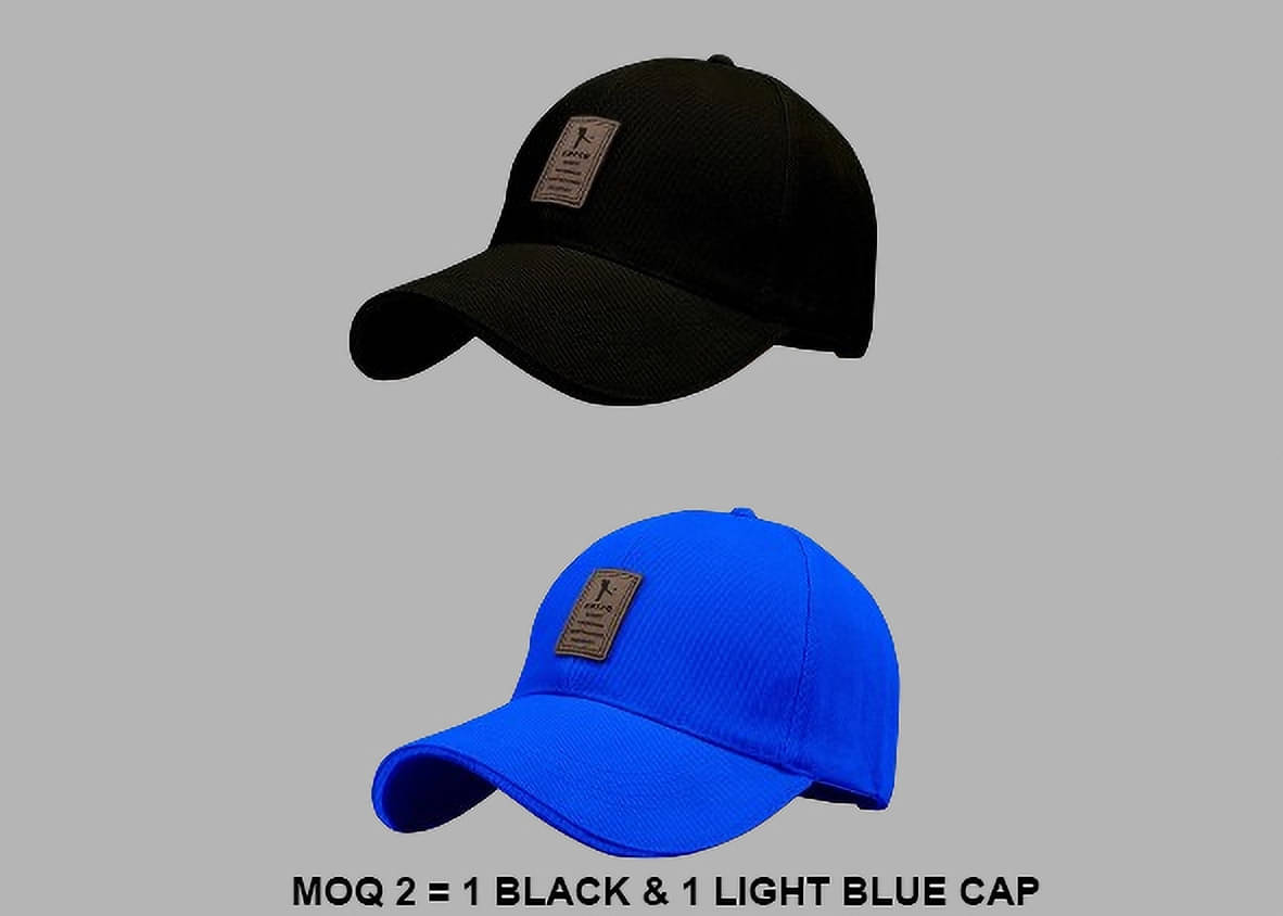     			Alamos Multicolor Cotton Women's Cap ( Pack of 2 )