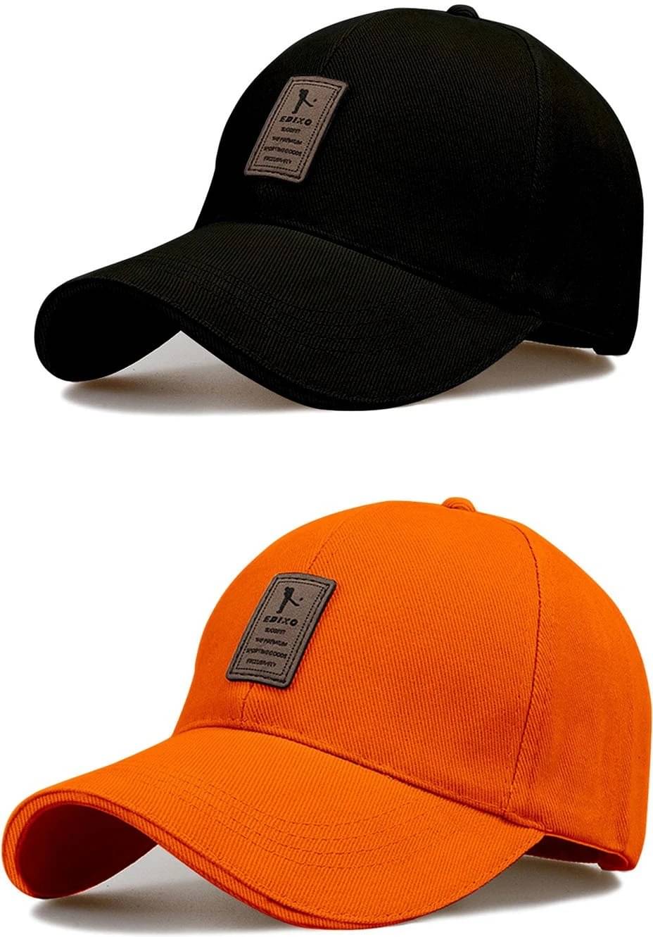     			Alamos Multicolor Cotton Women's Cap ( Pack of 2 )