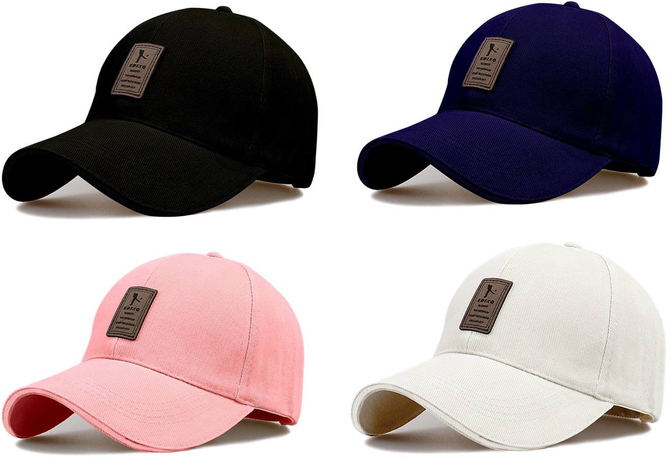 Alamos Multicolor Cotton Women's Cap ( Pack of 4 ) Alamos Multicolor Cotton Women's Cap ( Pack of 4 )