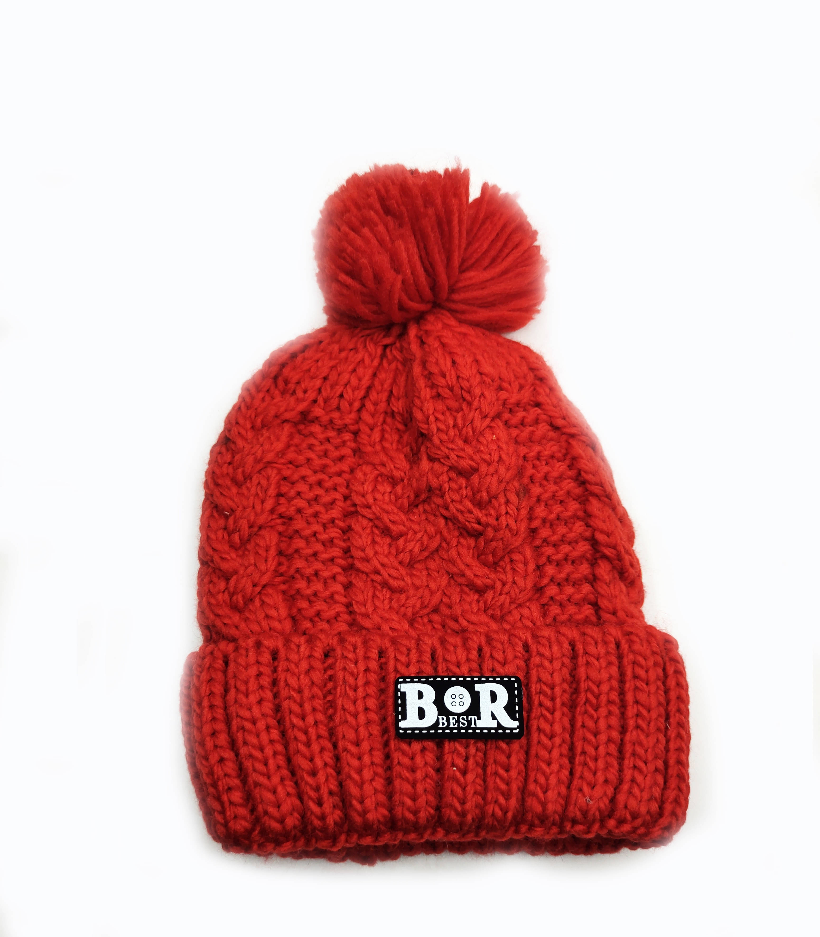     			Alamos Red Woollen Women's Cap ( Pack of 1 )