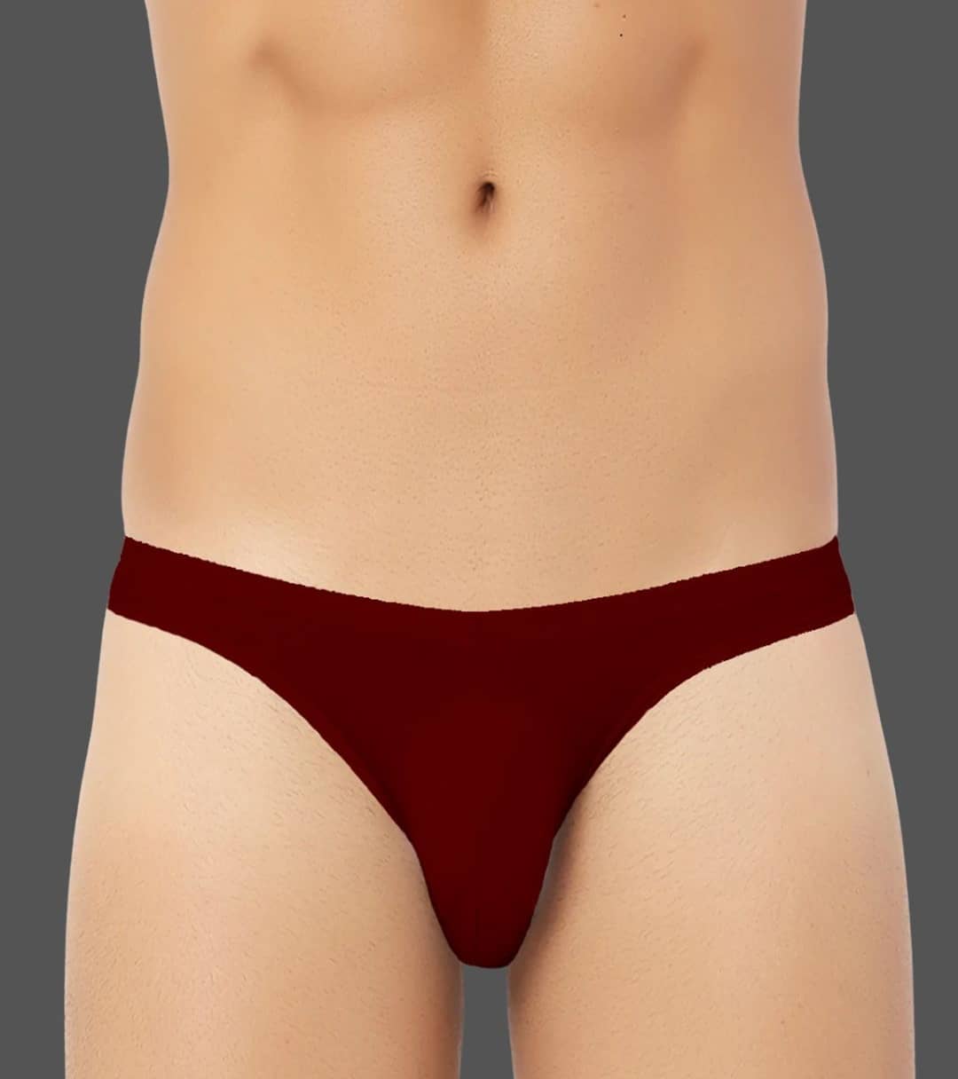 Bruchi Club Pack of 1 Modal Bikini For Men's ( Maroon )