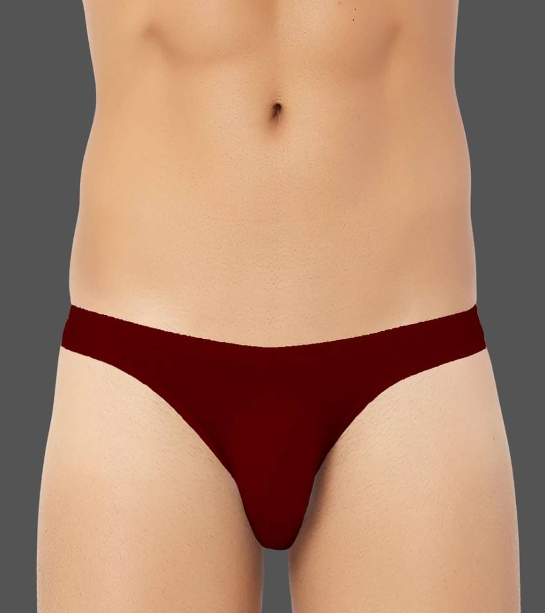     			Bruchi Club Pack of 1 Modal Bikini For Men's ( Maroon )