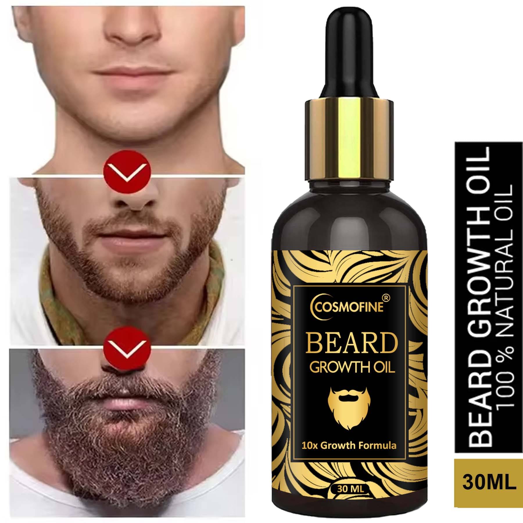 COSMOFINE Rosemary Oil Promotes Beard Growth Beard Oil 30 ml     			COSMOFINE Rosemary Oil Promotes Beard Growth Beard Oil 30 ml