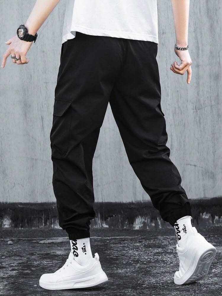 Forbro Black Polyester Men's Sports Trackpants ( Pack of 1 ) - Track Pants | Buy online on ZillyBuy