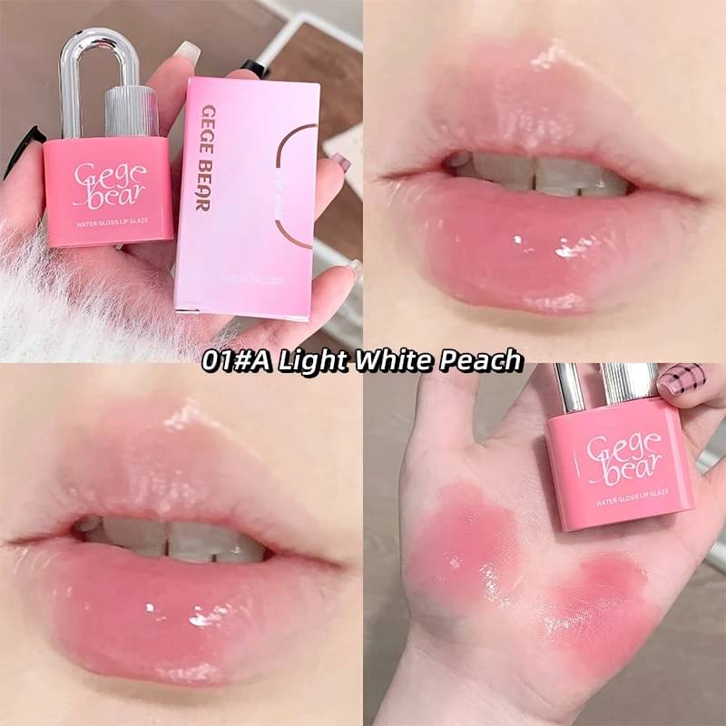    			GEGE BEAR Peach Glossy Lip Gloss 40