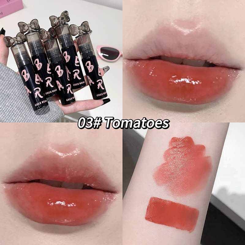     			GEGE BEAR Ruby Red Glossy Lip Gloss 2.5
