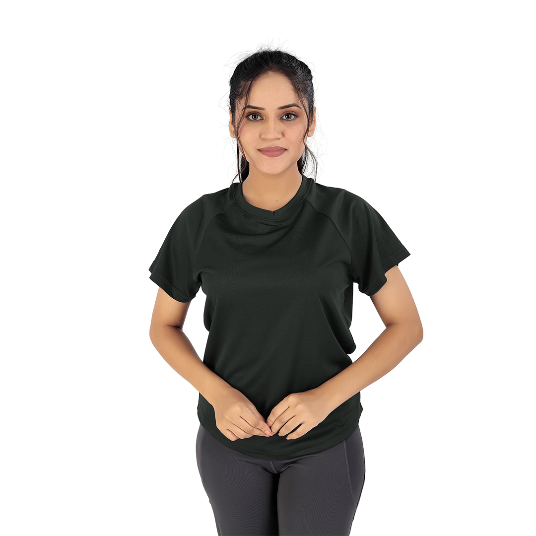     			Generic Women Polyester Sports T-Shirts