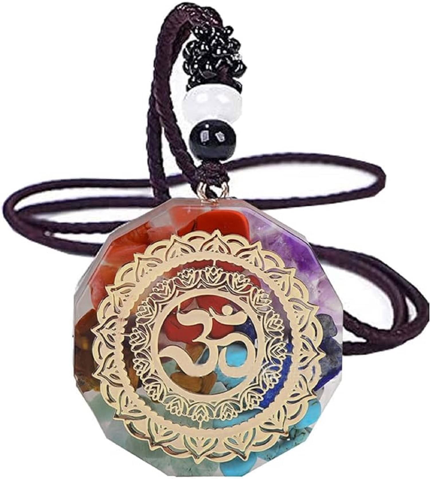     			KIDWILL Multicolor Crystal Necklace ( Pack of 1 )