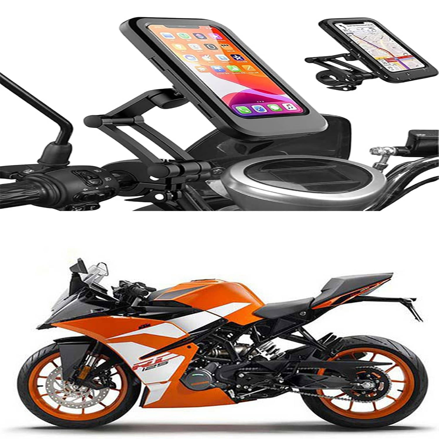     			MS Wholesellar Bike GPS Mobile Holder Waterproof for Riding and Navigation