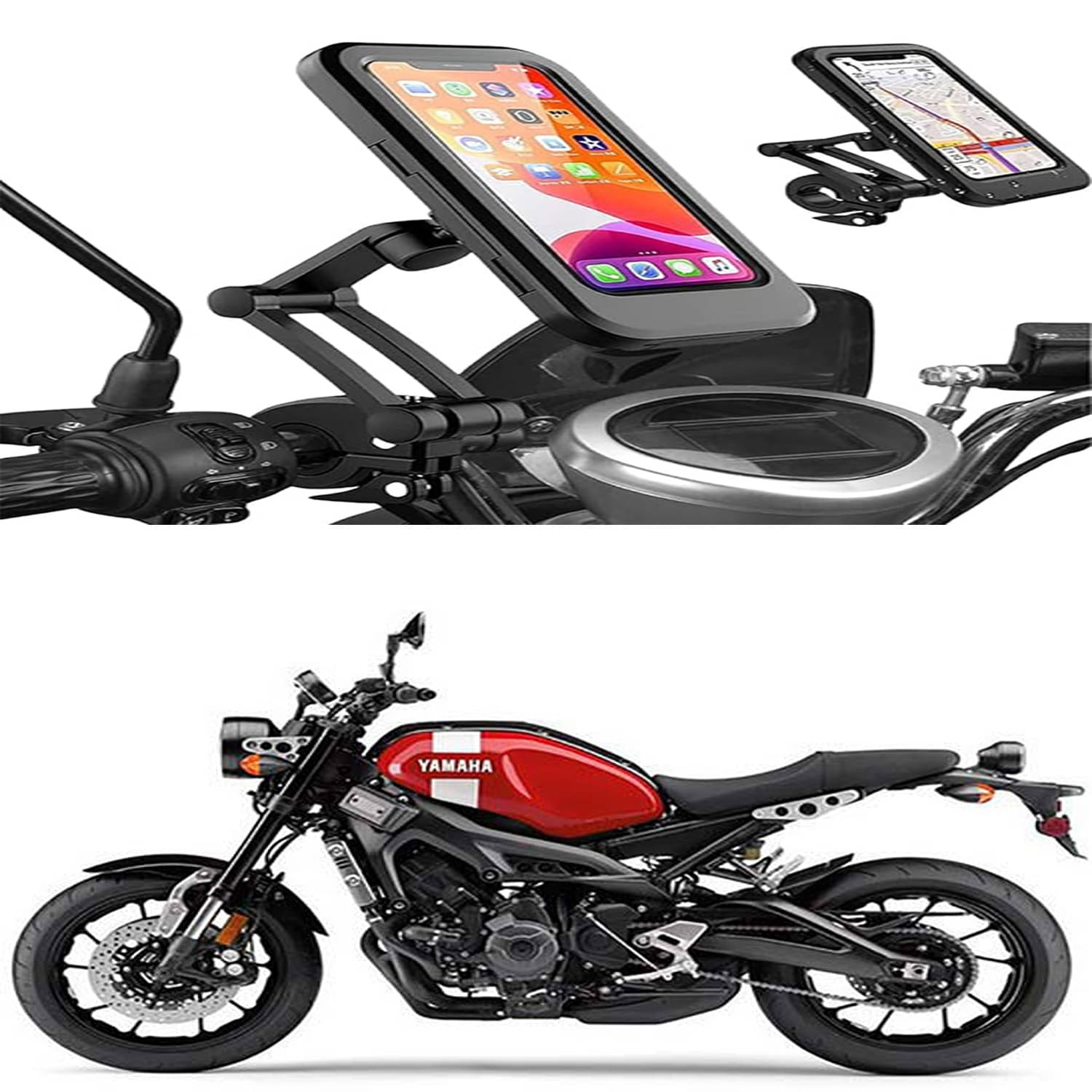MS Wholesellar Handlebar Mobile Holder Waterproof Easy Installation Moun... MS Wholesellar Handlebar Mobile Holder Waterproof Easy Installation Moun...