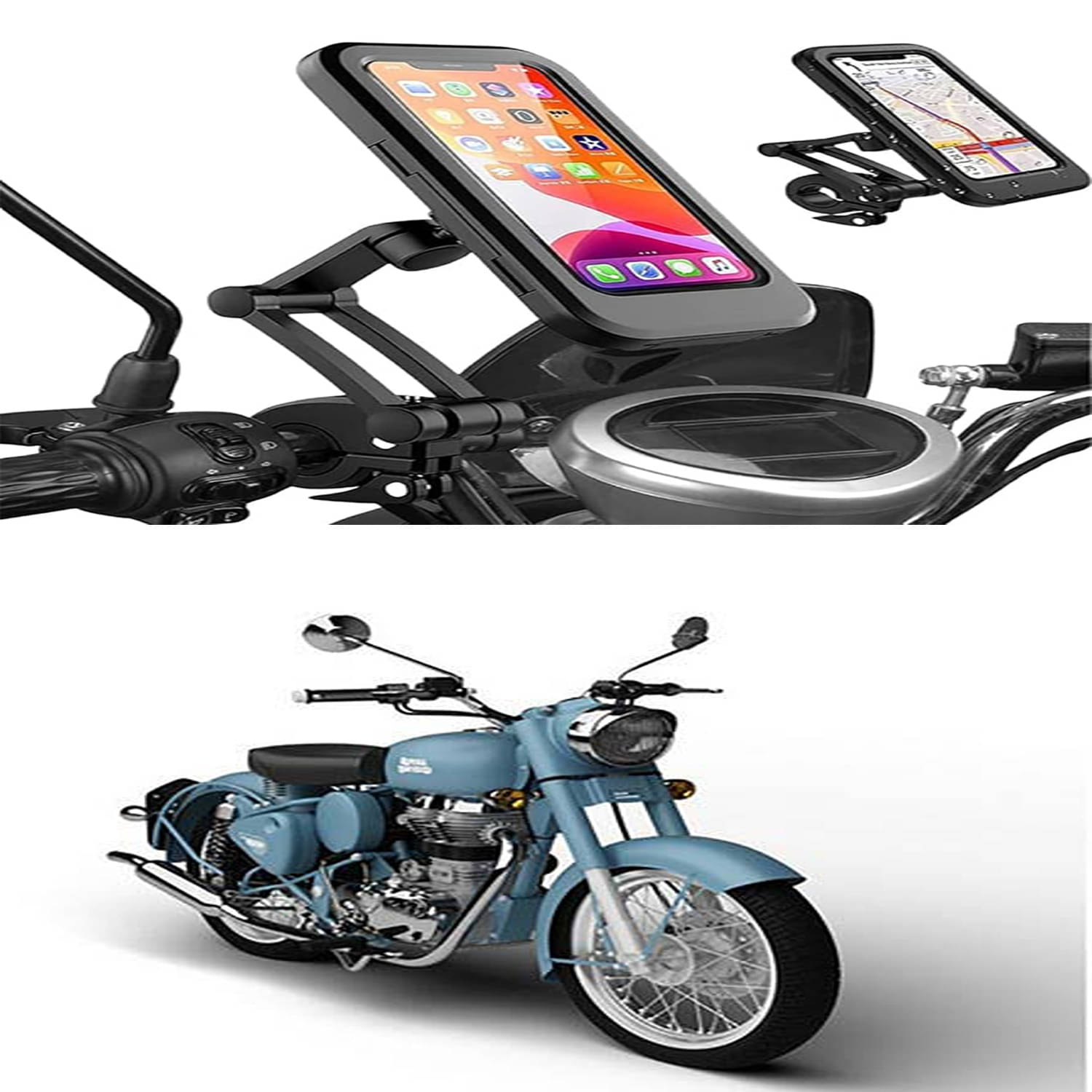     			MS Wholesellar Waterproof Handlebar Phone Mount with Touchscreen Compati...