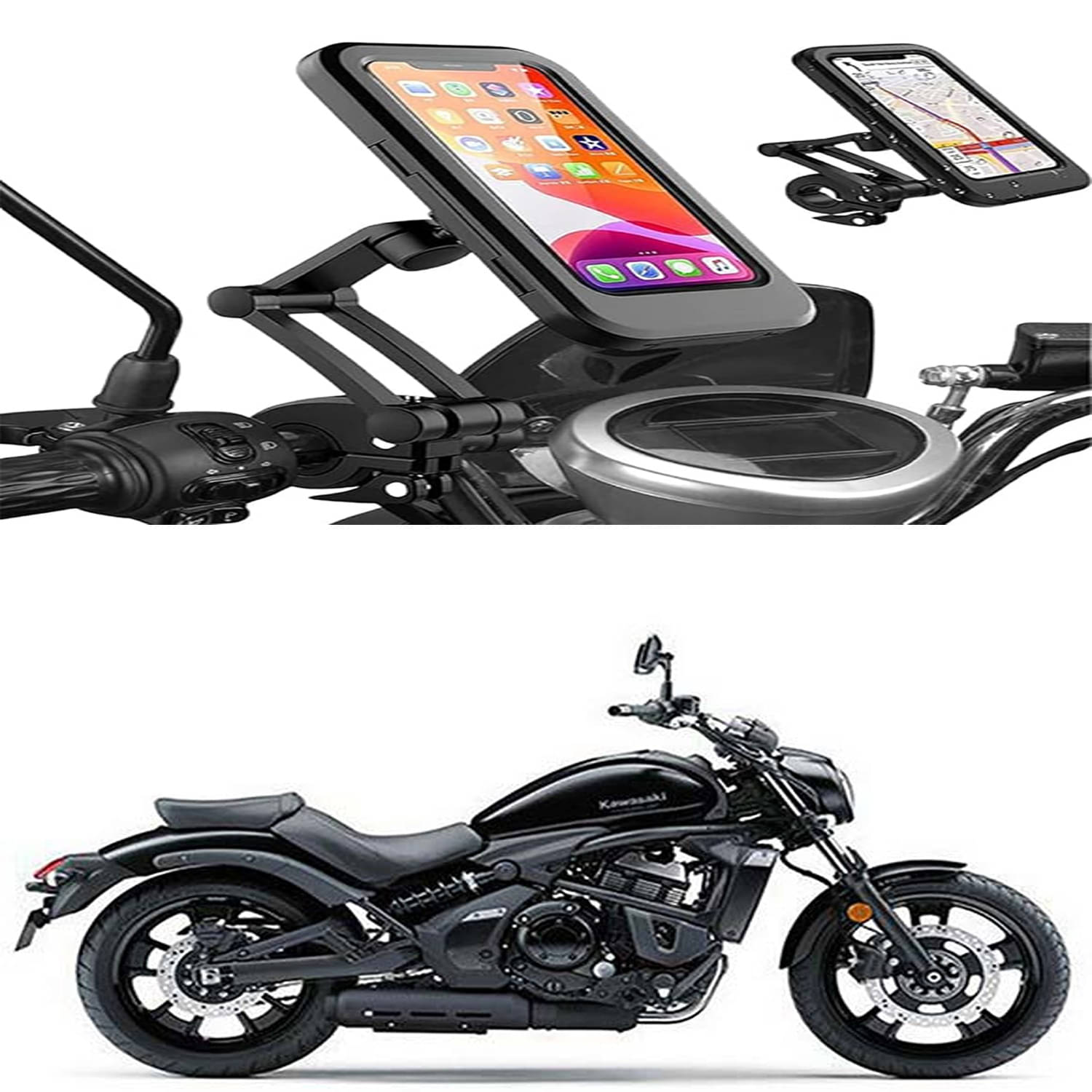    			MS Wholesellar Waterproof Handlebar Phone Mount with Touchscreen Compati...