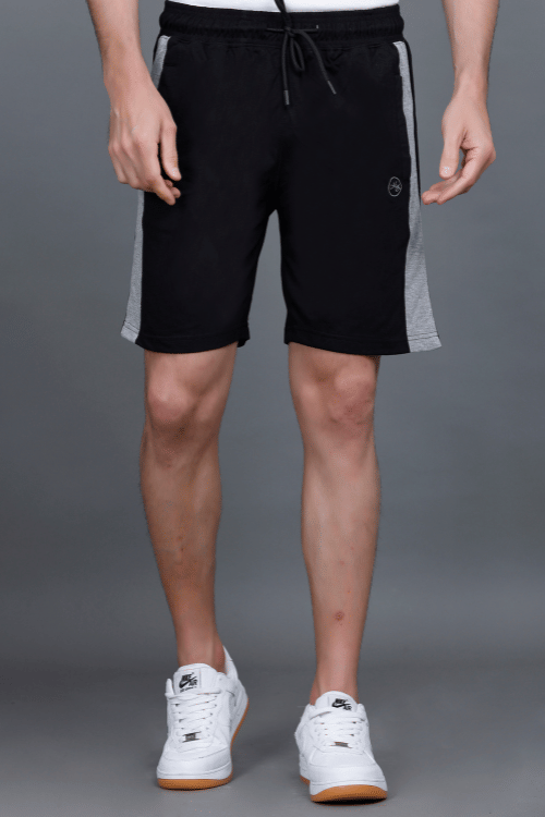 MattZig Black Cotton Blend Men's Shorts ( Pack of 1 ) MattZig Black Cotton Blend Men's Shorts ( Pack of 1 )