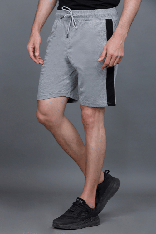 MattZig Grey Cotton Blend Men's Shorts ( Pack of 1 ) MattZig Grey Cotton Blend Men's Shorts ( Pack of 1 )