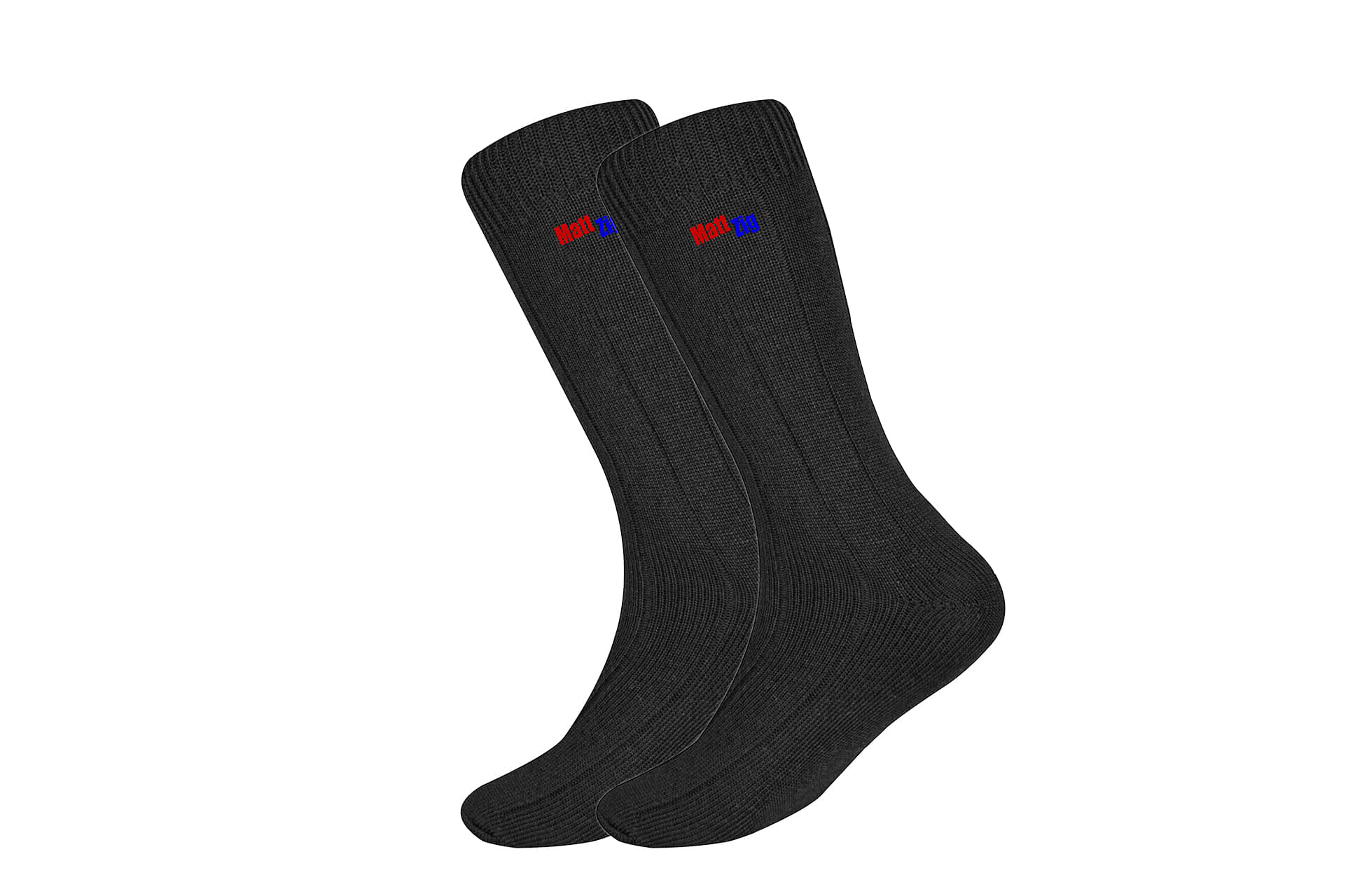 MattZig Pack of 1 Men's Cotton Blend Full Length Socks ( Black )     			MattZig Pack of 1 Men's Cotton Blend Full Length Socks ( Black )