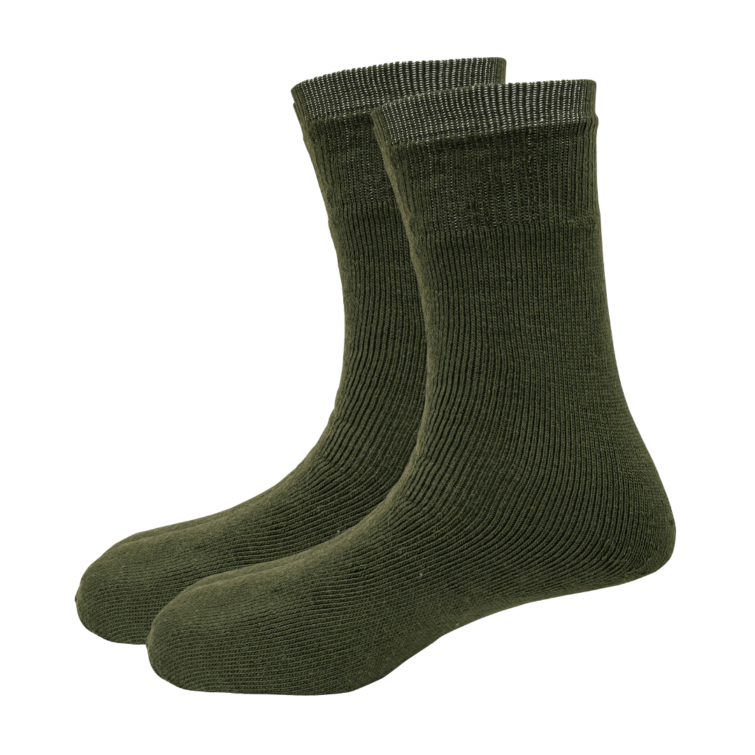 MattZig Pack of 1 Men's Woollen Mid Length Socks ( Green ) MattZig Pack of 1 Men's Woollen Mid Length Socks ( Green )