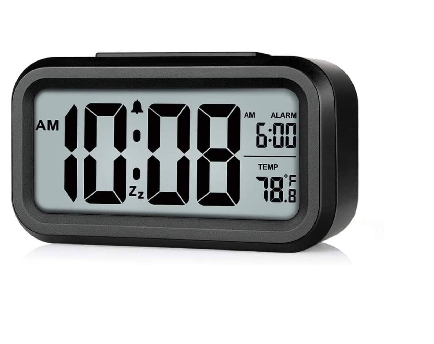     			NXZ Digital Plastic Rectangular Table Clock - Pack of 1