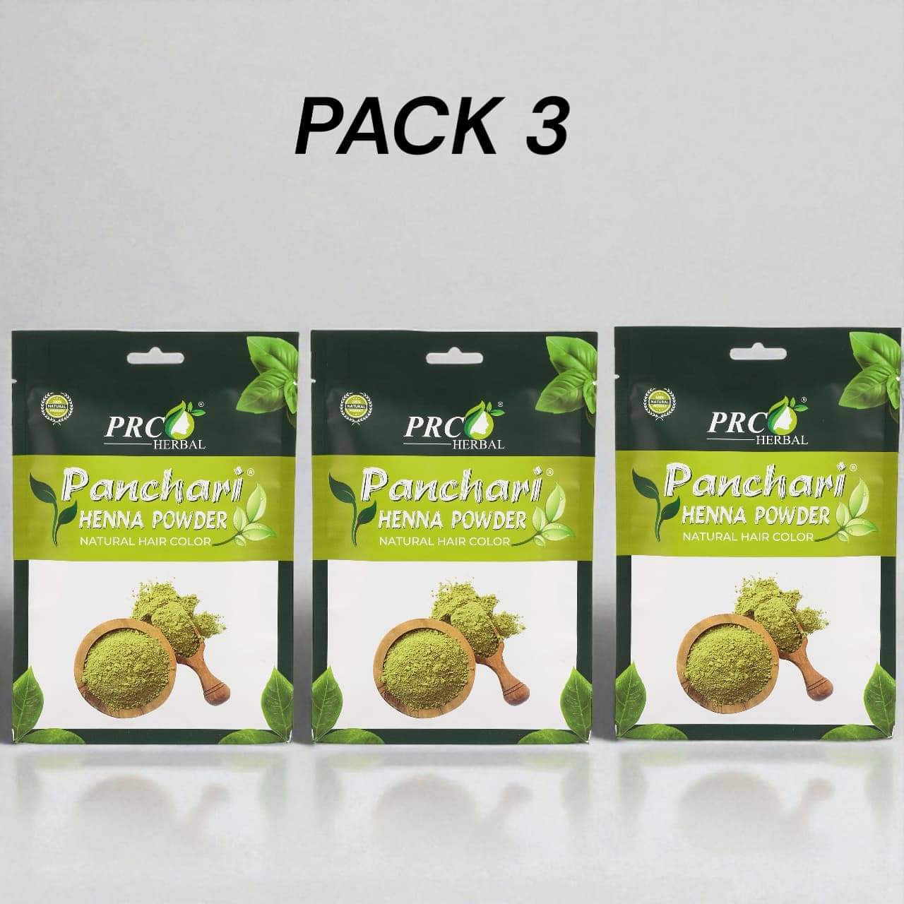 PANCHARI Natural Henna 3 g Pack of 3 PANCHARI Natural Henna 3 g Pack of 3