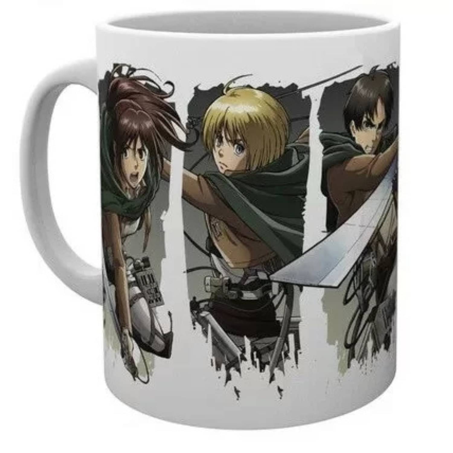     			Ridaa white mug Graphic Ceramic Coffee Mug 350 mL ( Pack of 1 )