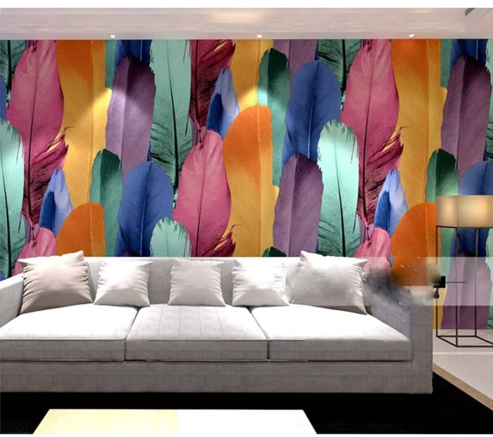 Sekhmet  Floral Self-Adhesive Wallpaper PVC Peel & Kitchen & Furniture Makeover(45x500 cm)