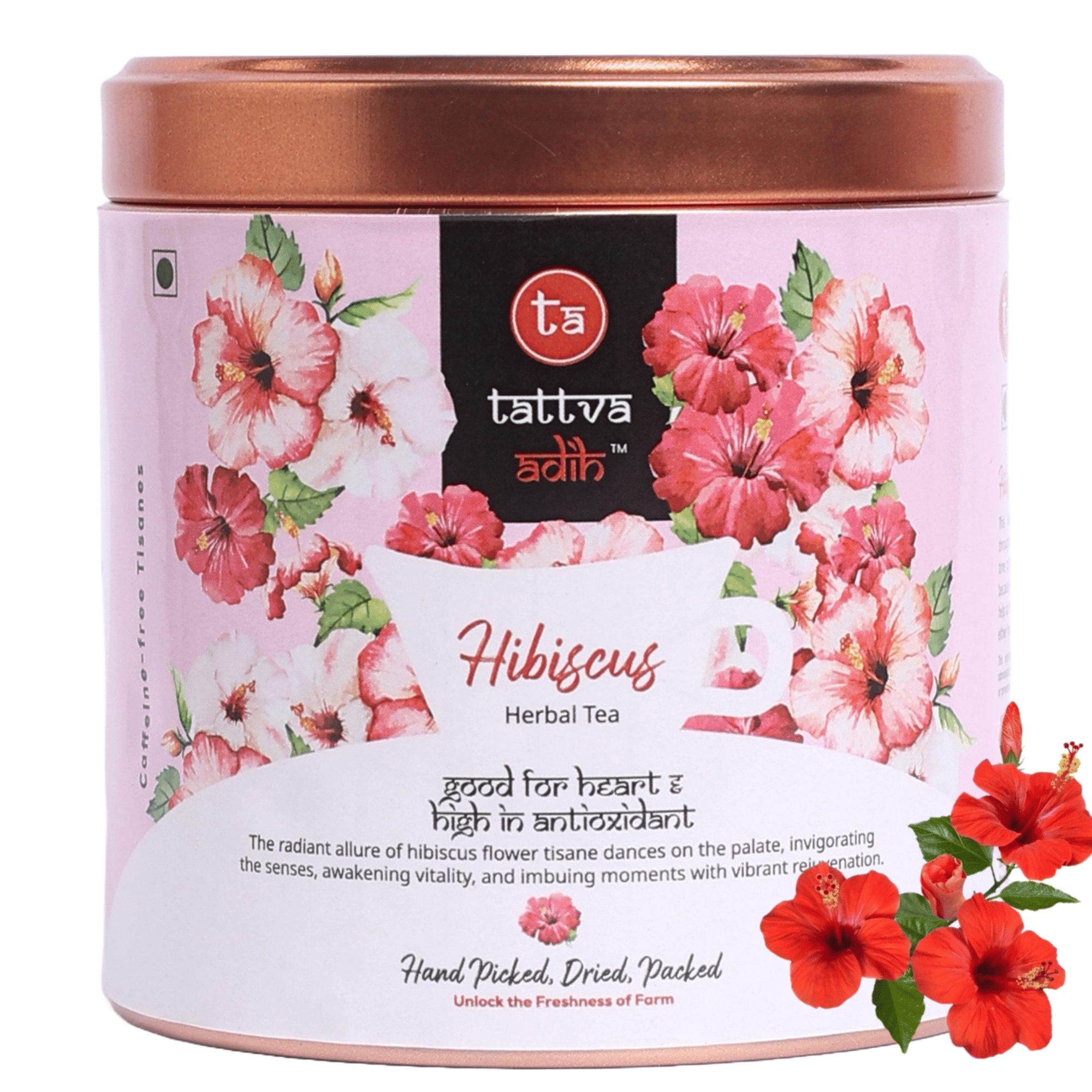     			Tattva Adih Hibiscus Tea Loose Leaf 50 gm
