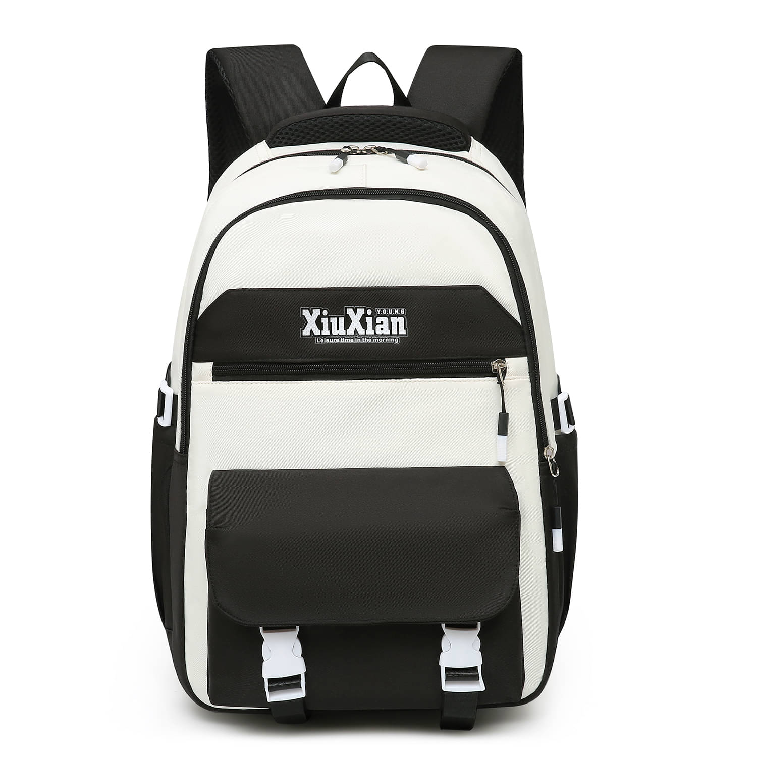     			Tinytot Black Polyester Backpack For Kids