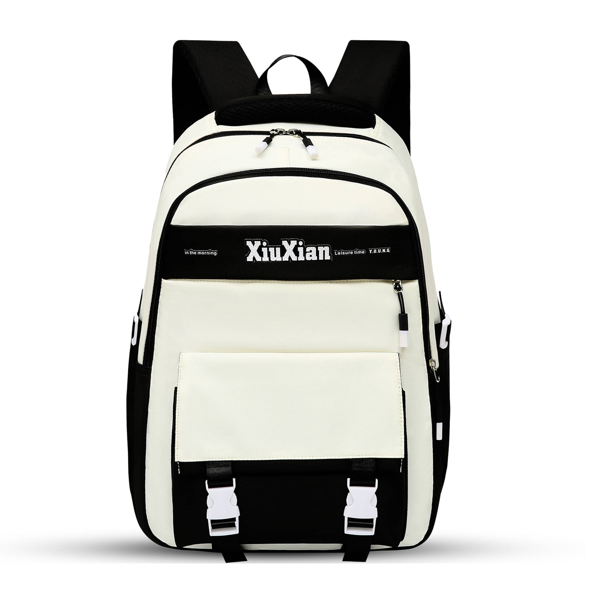     			Tinytot Black Polyester Backpack For Kids