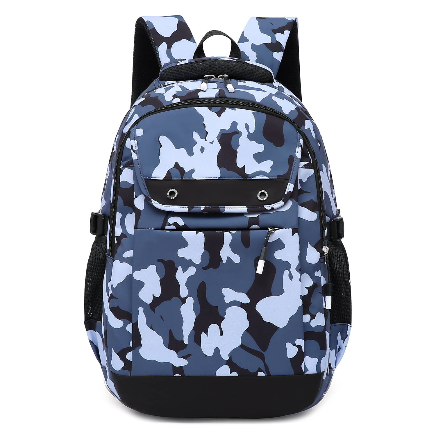     			Tinytot Black Polyester Backpack For Kids