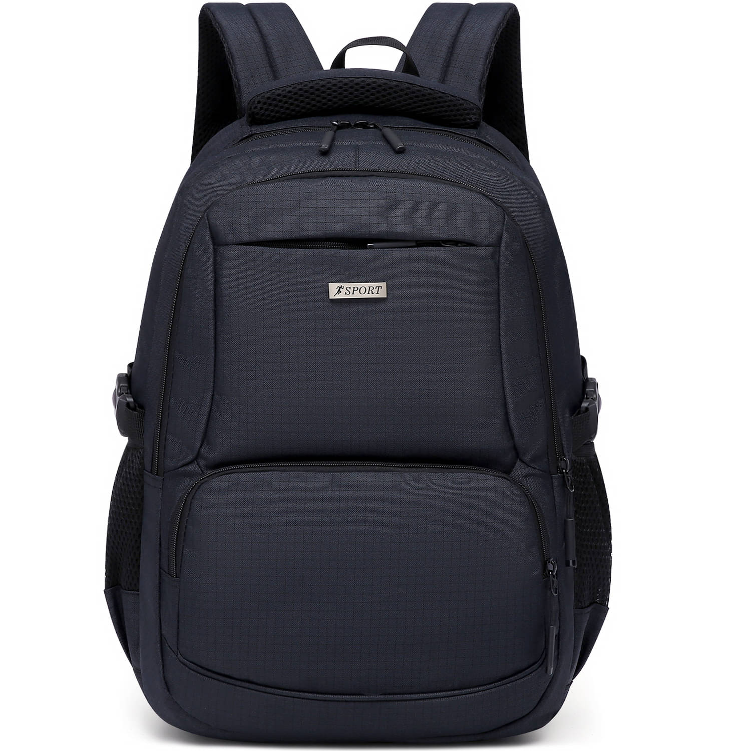 Tinytot Black Polyester Backpack For Kids Tinytot Black Polyester Backpack For Kids