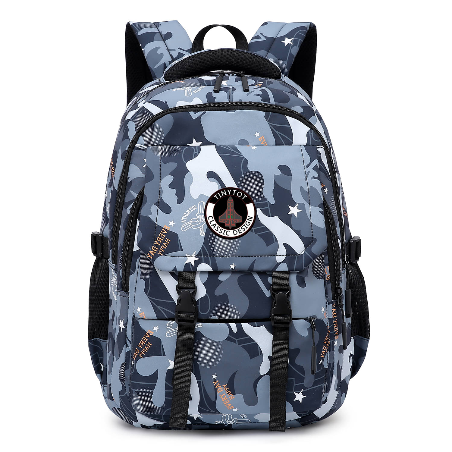 Tinytot Blue Polyester Backpack For Kids Tinytot Blue Polyester Backpack For Kids