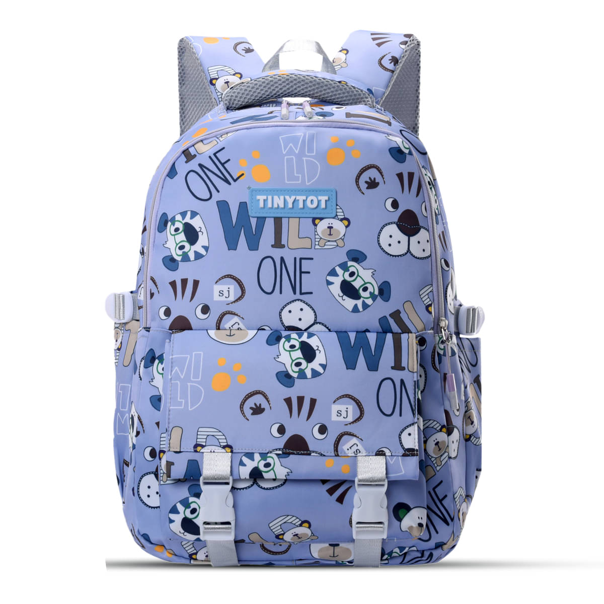 Tinytot Blue Polyester Backpack For Kids Tinytot Blue Polyester Backpack For Kids