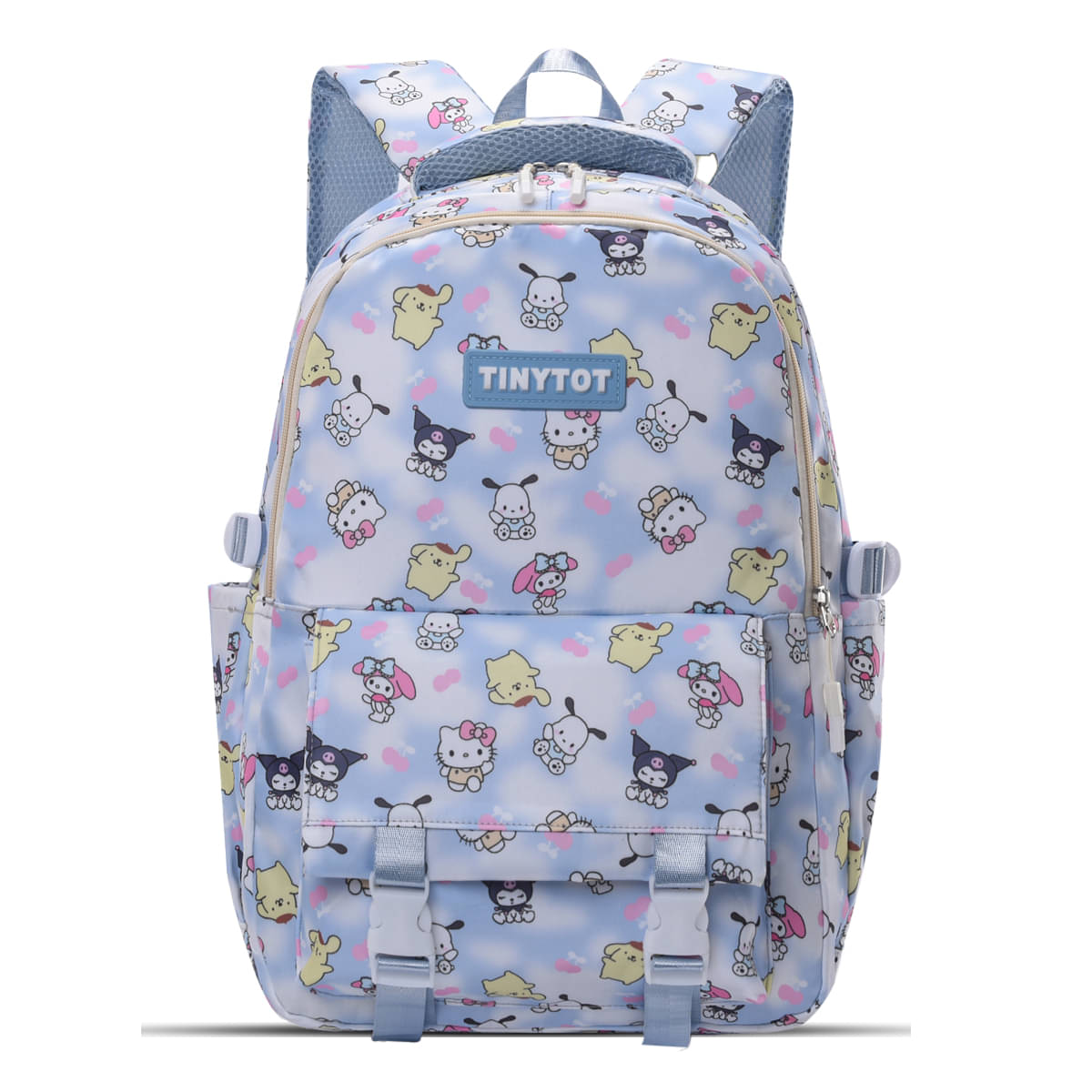     			Tinytot Blue Polyester Backpack For Kids