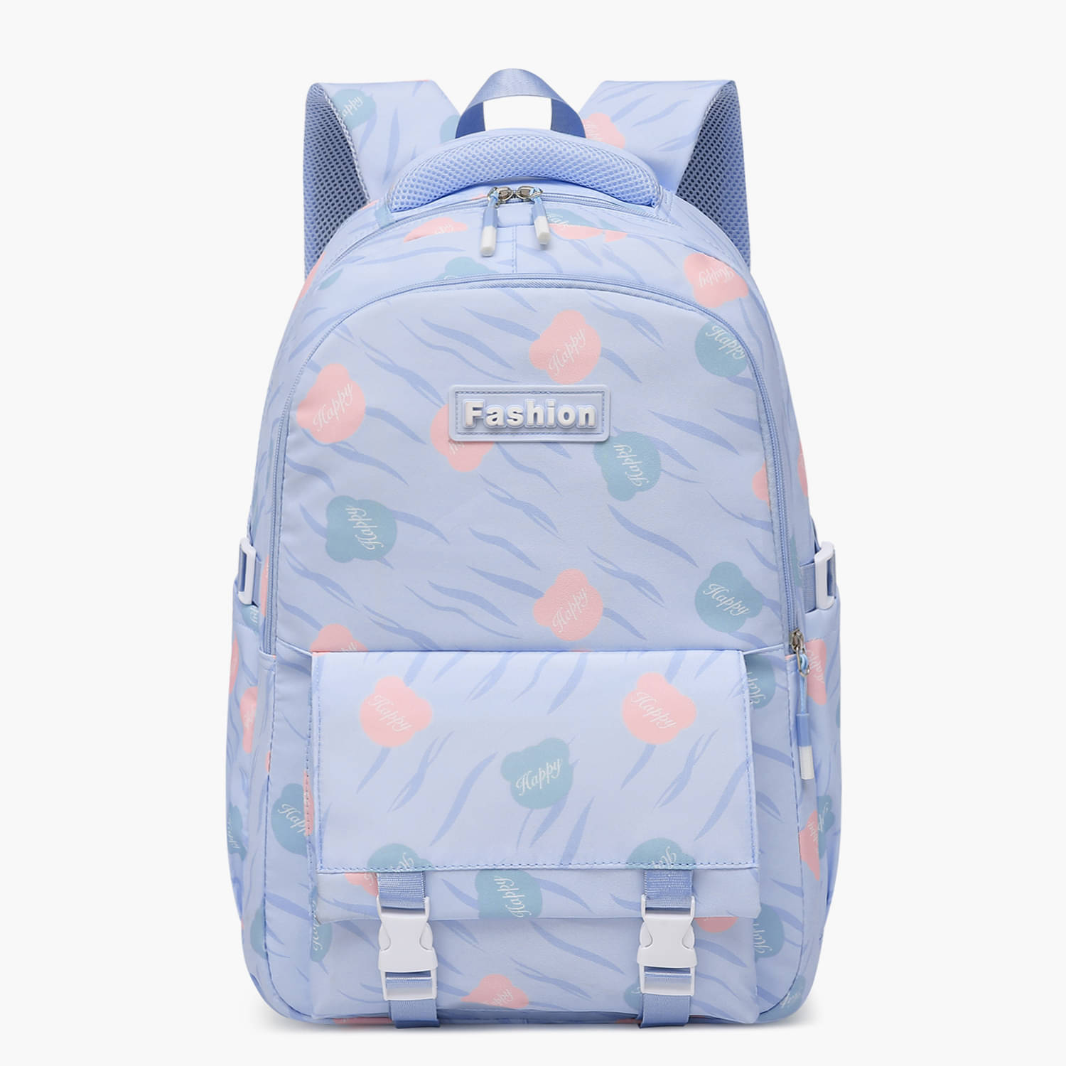     			Tinytot Blue Polyester Backpack For Kids