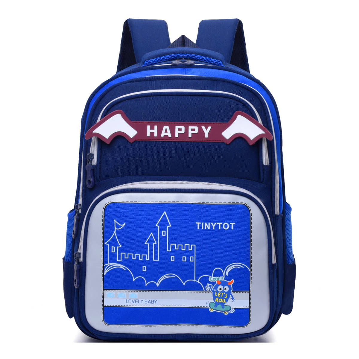 Tinytot Blue Polyester Backpack For Kids Tinytot Blue Polyester Backpack For Kids