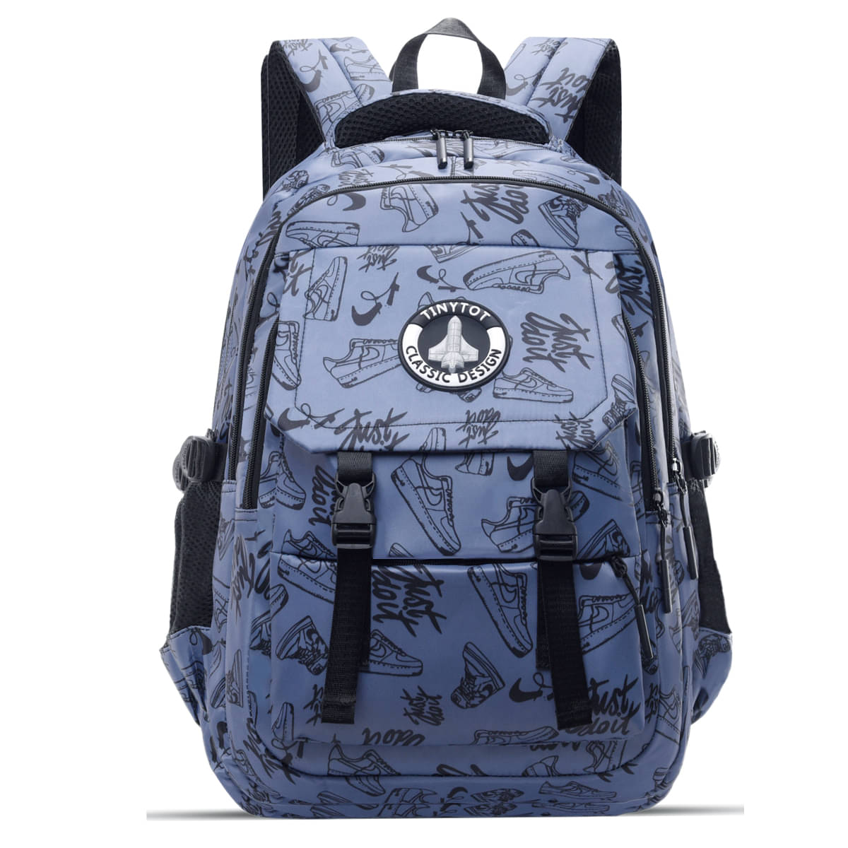 Tinytot Blue Polyester Backpack For Kids Tinytot Blue Polyester Backpack For Kids