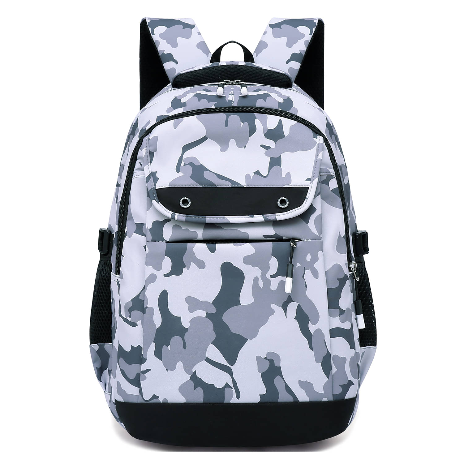     			Tinytot Grey Polyester Backpack For Kids