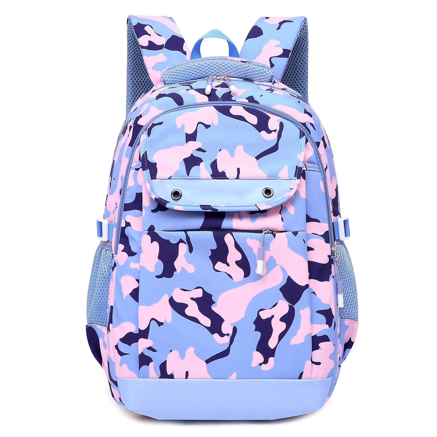 Tinytot Light Blue Polyester Backpack For Kids Tinytot Light Blue Polyester Backpack For Kids